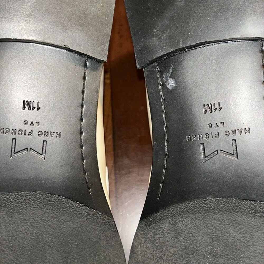 Marc Fischer Cream Leather Loafers(Size 11M) - Image 6