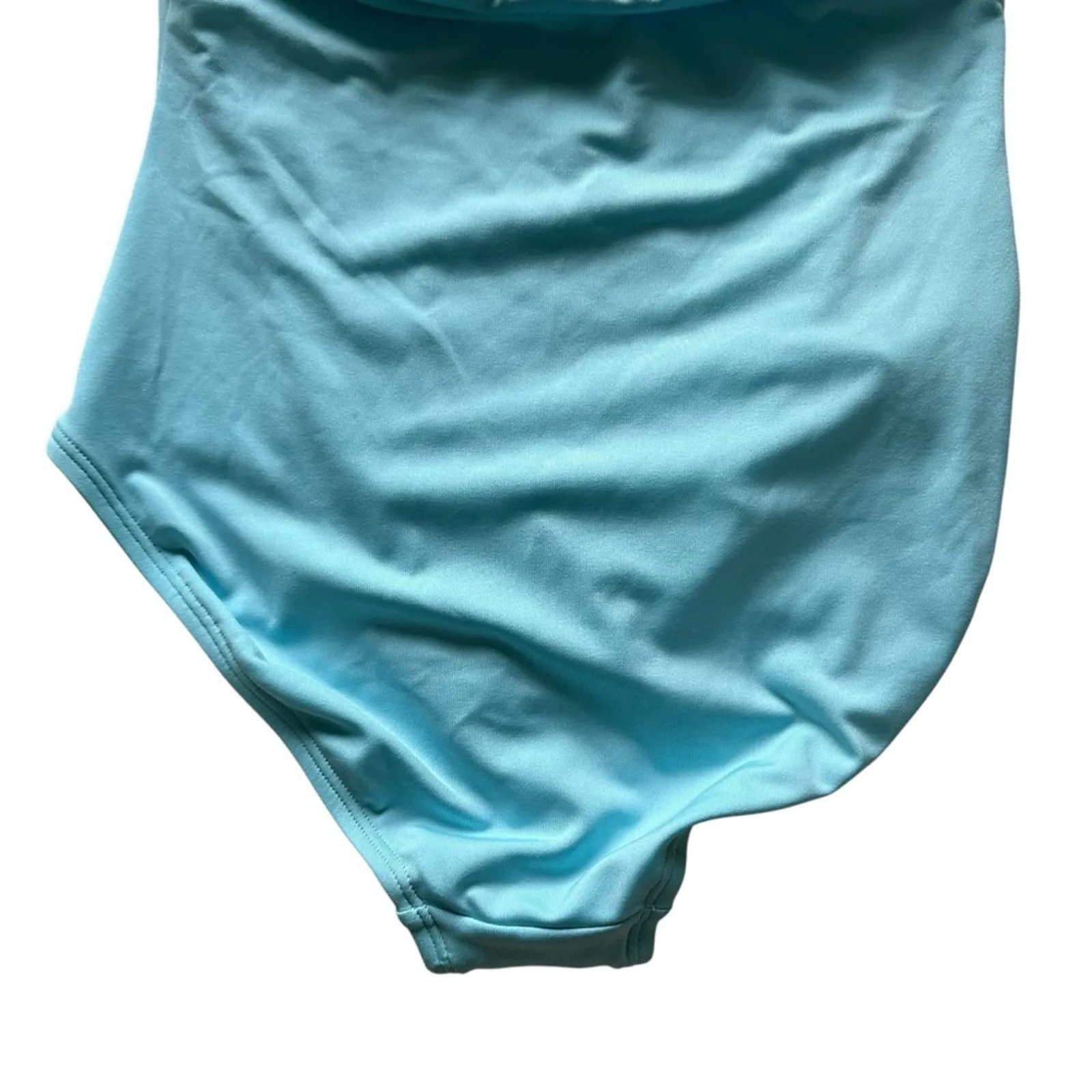 Vintage Y2K Sears Baby Blue Halter One - Image 6