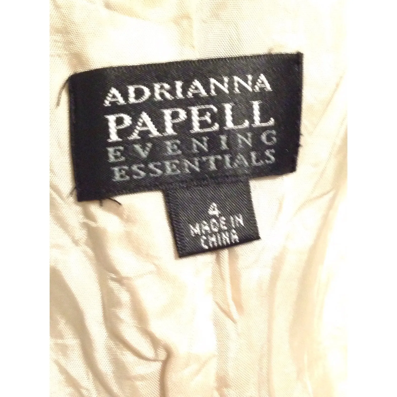 #7 Women's  Size: 4 Elegant Silky Animal Print Top by Adrianna Papell - Image 6