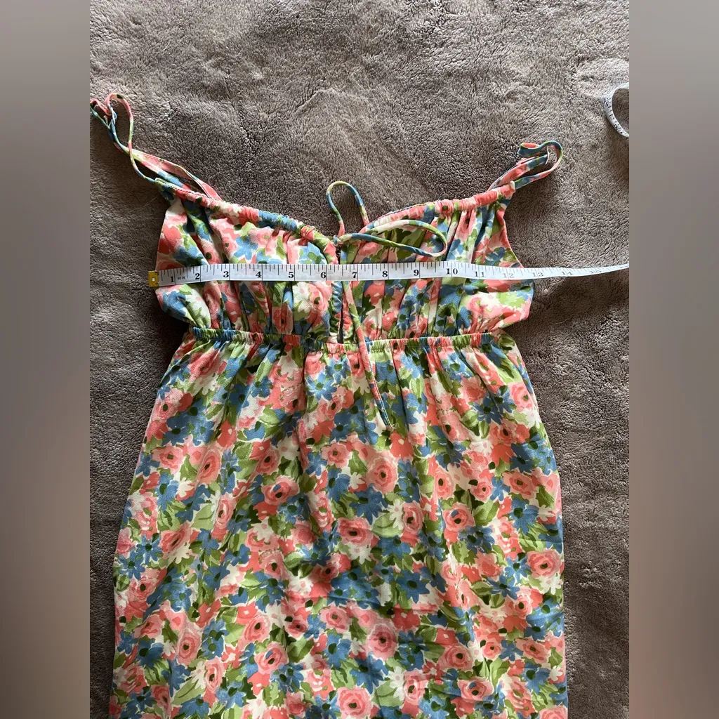 PRINCESS POLLY Floral Picnic Core Women’s Mini Sun Dress Sz 0 XS EUC - Image 8