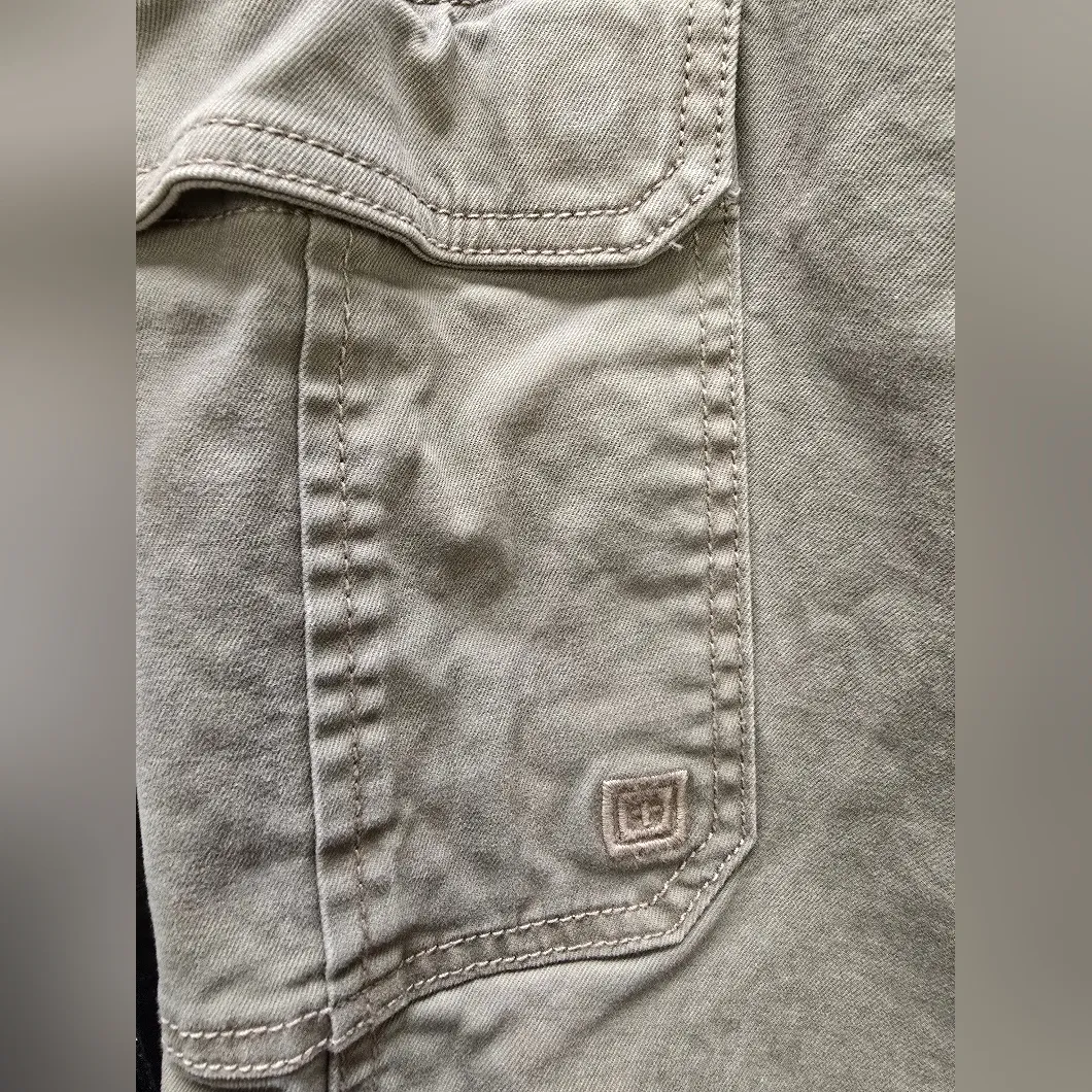 5.11 Tactical Women's‎ 98% Cotton 2% Elastane Khaki Pants Size 16 - Image 11