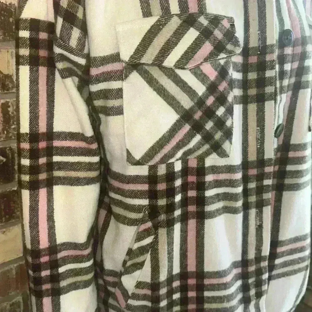 Miss Posh outerwear plaid winter jacket size M Size M - Image 5