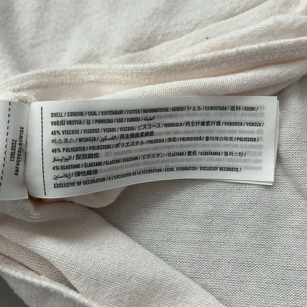 Abercrombie Twist Back Long Sleeve Knit Top Size XS - Image 8