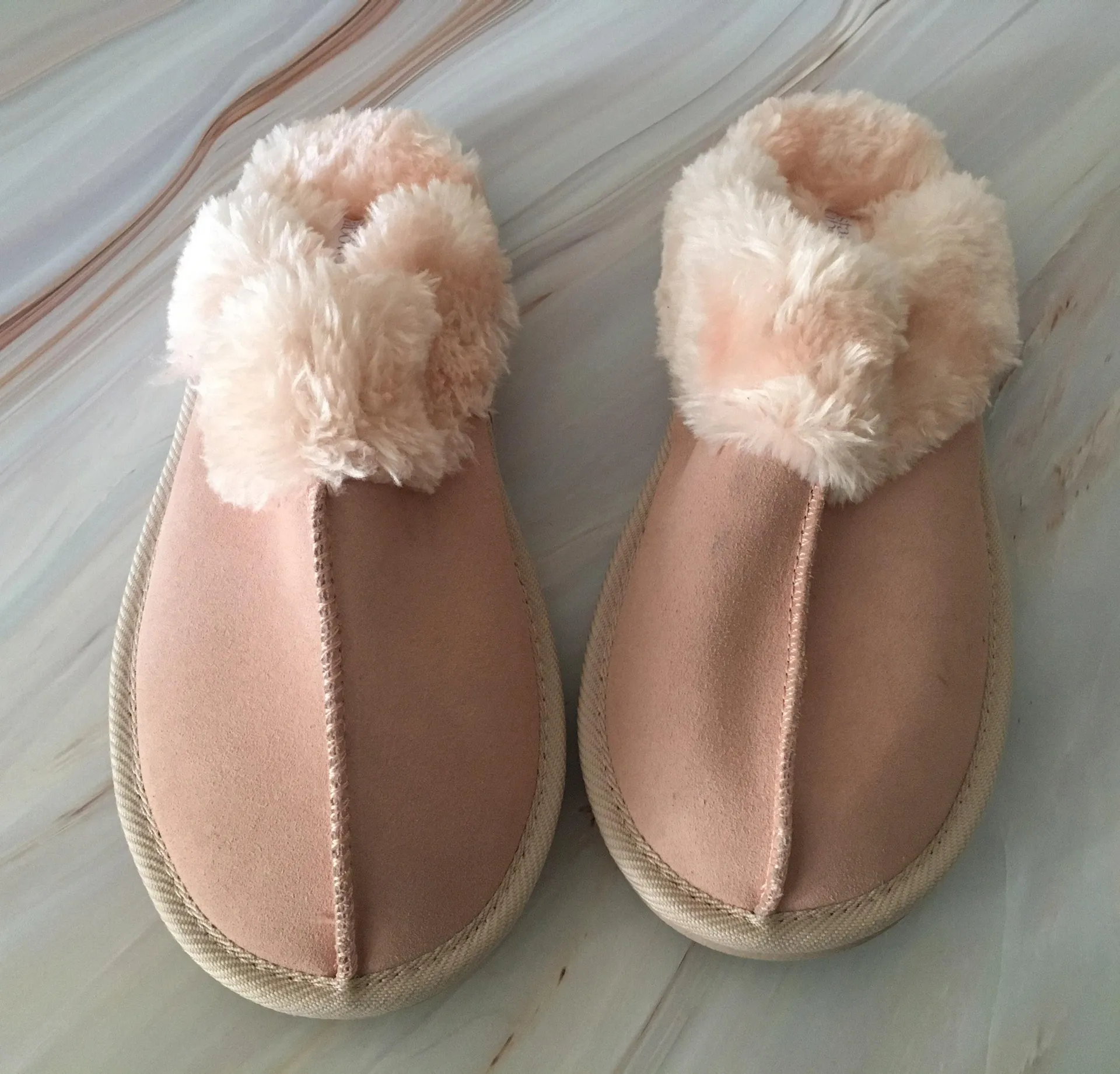 Pink Slippers, Size 8 - Image 3