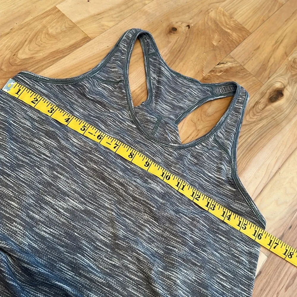 Lululemon Heathered Grey Tank Top - Image 5