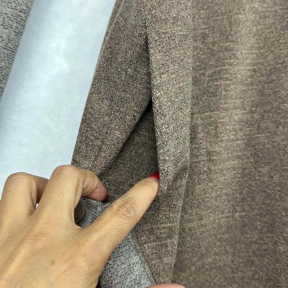 Terra SJ Apparel Womens Embroidered Tunic Sweater Mock Neck Oversized Sz Large - Image 6