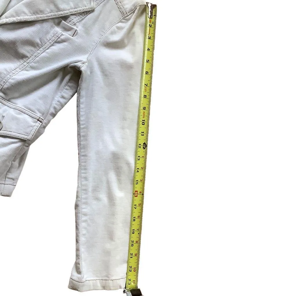 Vintage Gap corduroy jacket button down light blue cotton blend academia size 2 - Image 6