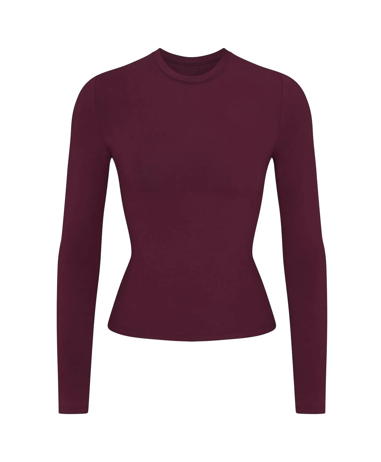 Soft Smoothing Seamless Long Sleeve in Dark Berry Size M but fits S - Image 2