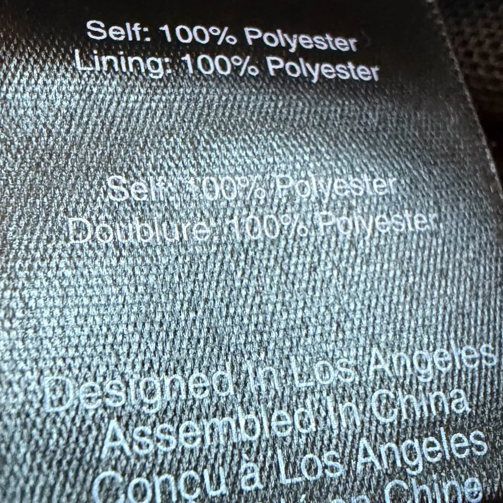 For Love & Lemons All That Glitters Black Bodycon Dress Sparkle Mini Size Small - Image 13