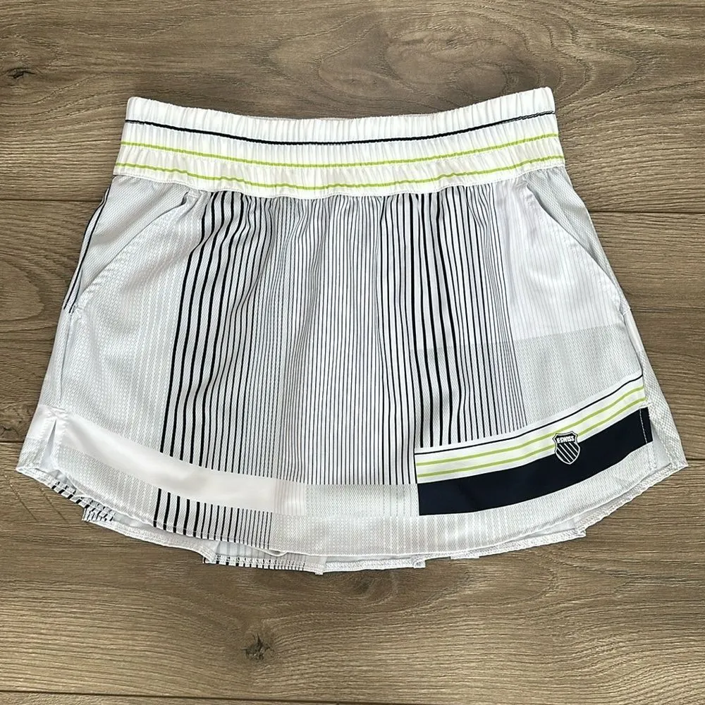 K-Swiss  14” Meteorite High Rise Pleated Tennis Skirt Size XS - Image 3