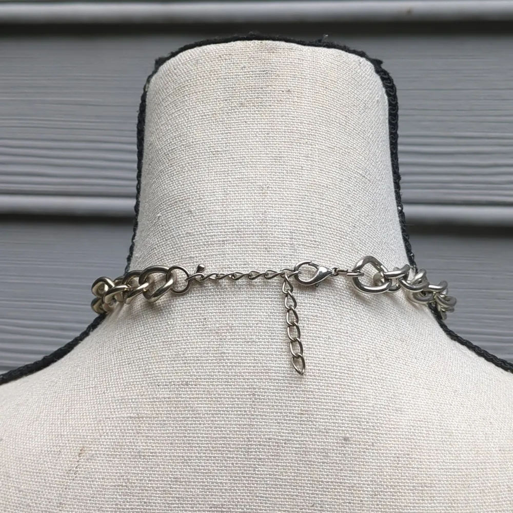 SET of 2 Ribbon and Chain Statement Necklaces - Image 13