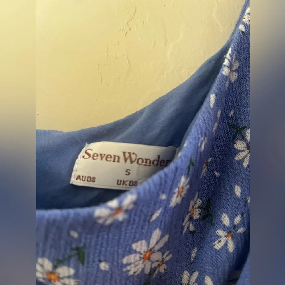 Seven Wonder Blouse sz S Blue - Image 4