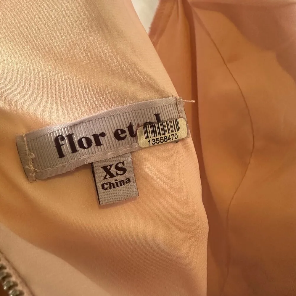 flor et.al Proserpine Floral Long Sleeve Blouse Pink Size XS - Image 7