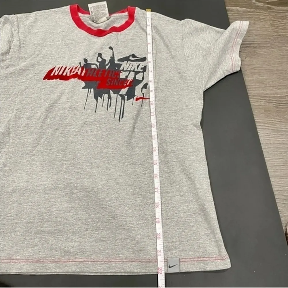Nike Y2K Grey Velvet T Shirt - Image 11