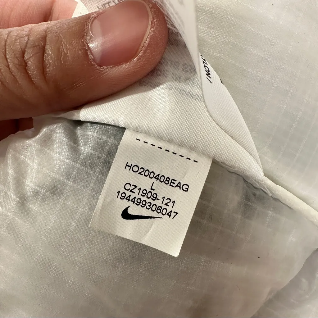 Nike Sportswear Women’s Marble Eco Down Long Parka Jacket Full Zip Outdoor L - Image 12