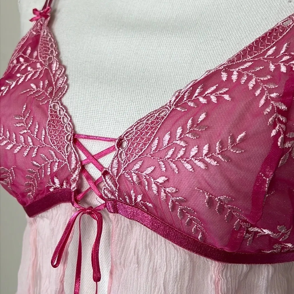 Y2K Silk Victoria’s Secret Cami - Image 2