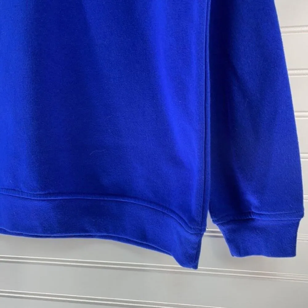 Breckenridge Blue Embroidered Birdhouse Pullover Christmas Grandma Sweater Sze S - Image 6