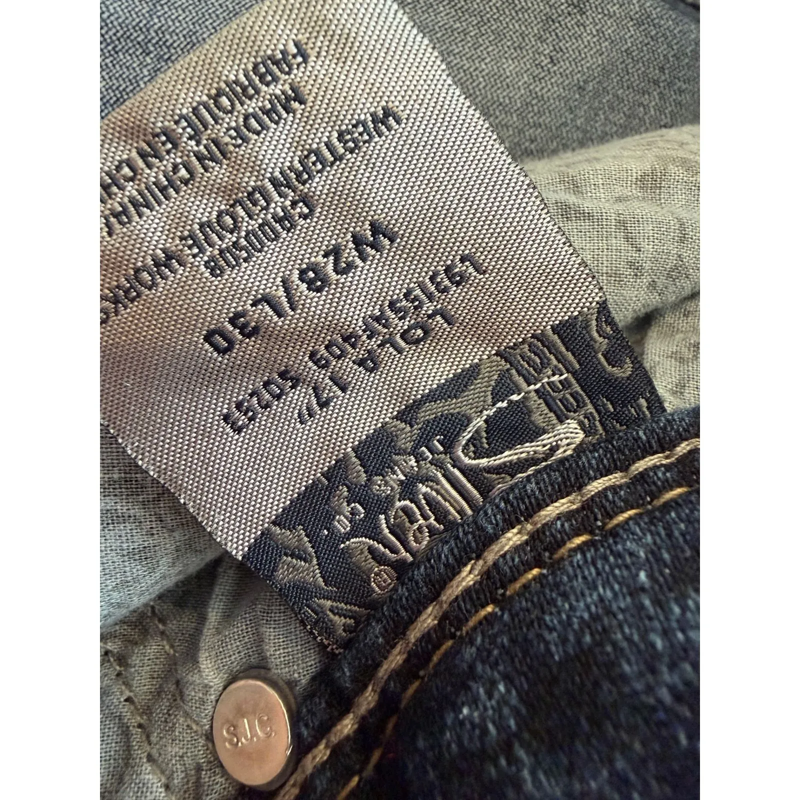 Silver Jeans Lola 17" Bootcut Jeans 28x30 Boot Denim Jean 28 x 30 Womens Western - Image 3