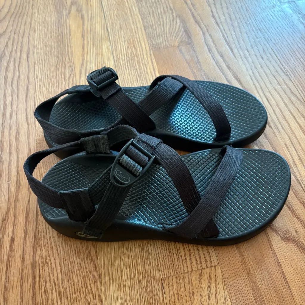 Chaco Z1 Classic Sandal Outdoor Hiking Shoes Black Womens Size 8 Adjustable - Image 5