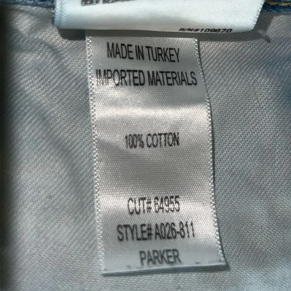 AGOLDE Parker Denim Shorts Women’s Size 31 Button Up Fly - Image 7