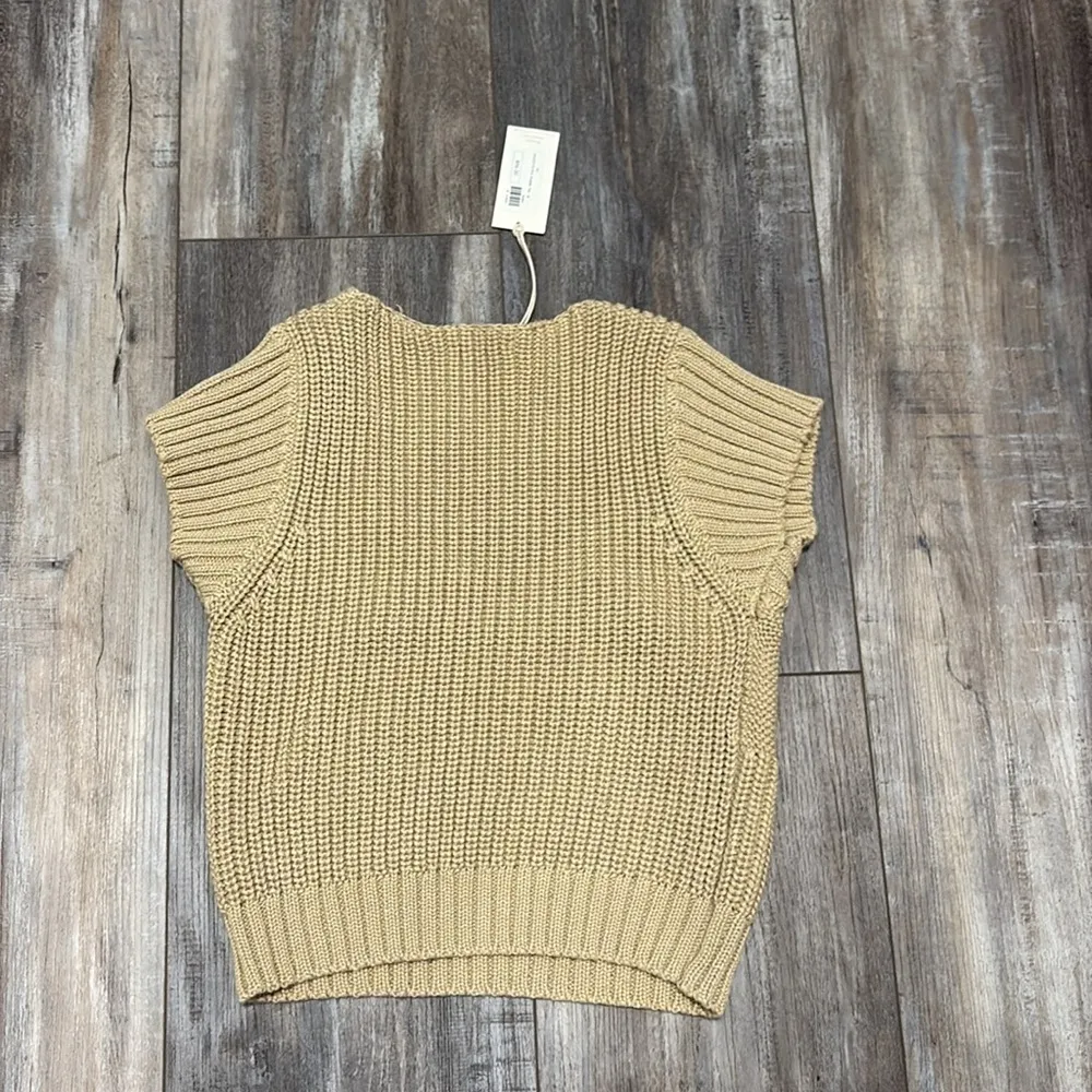 NEW Z SUPPLY prim sweater top in rattan medium - Image 11