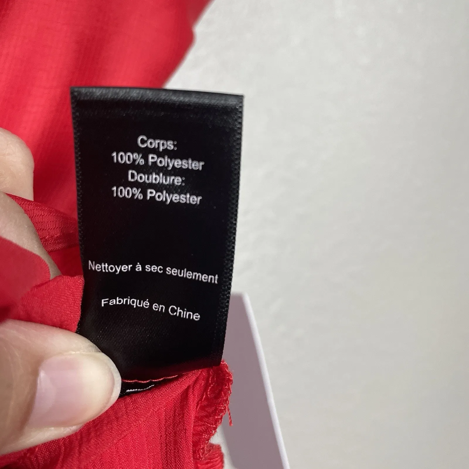 ASTR The Label Size Medium Red Wrap Tank Top V - Image 7