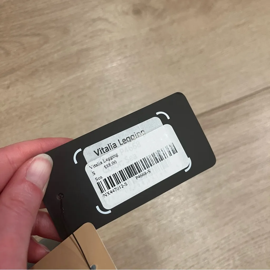 NWT NUX Women’s Light Blue High Waisted Vitalia Ankle Legging Size S - Image 5