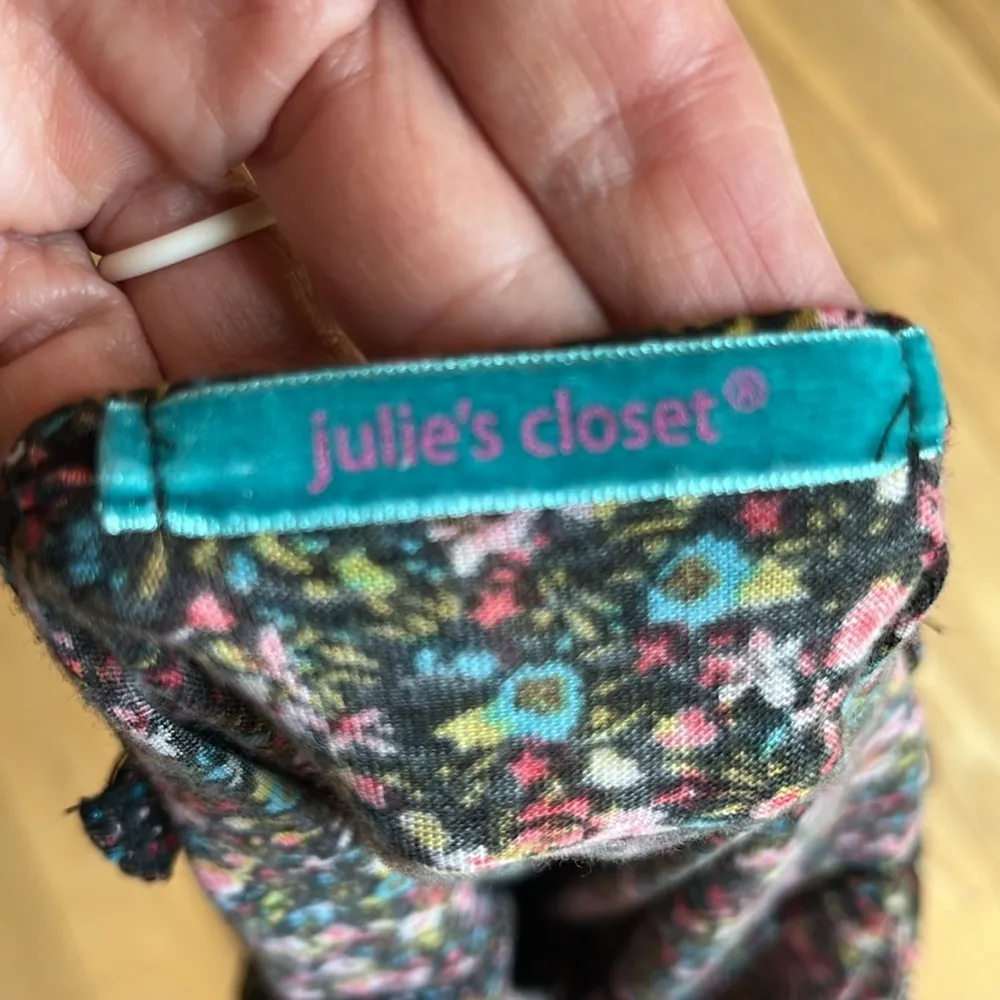 Black Floral Knit Glowy Tank - Image 2