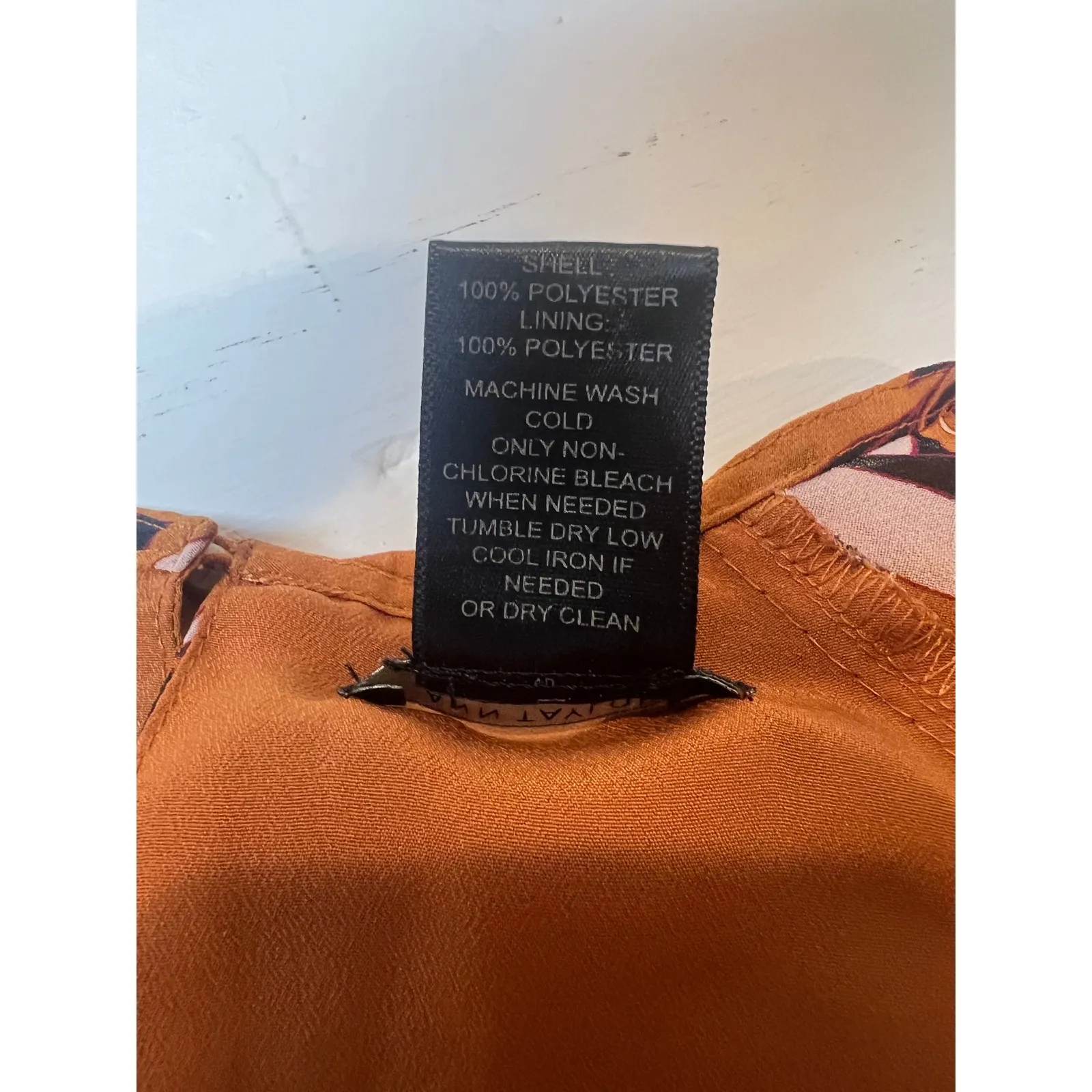 Ann Taylor Factory Women's Petite 12P Mustard Floral Bell Sleeve Shift Dress - Image 6