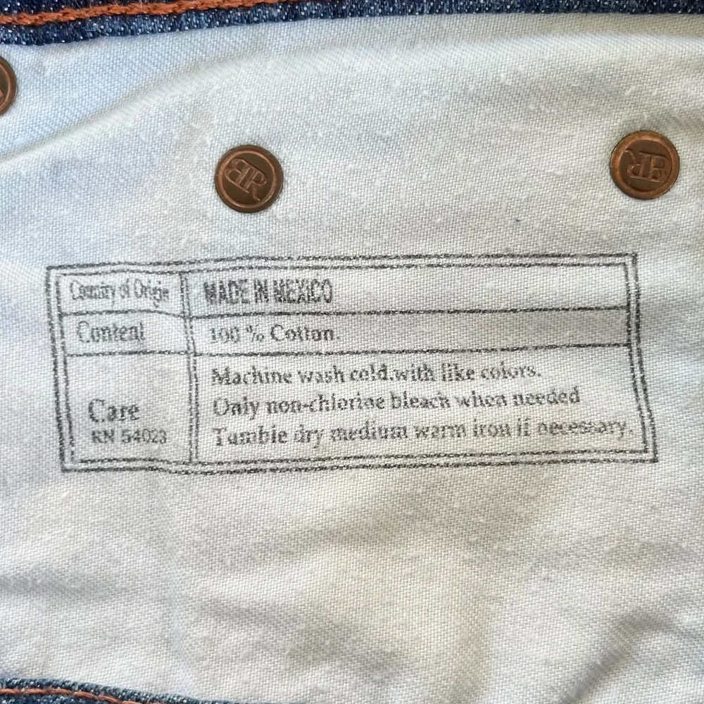 Banana Republic Sz 27 Denim Mini Short Skirt Cotton Jean Mid Wash Pockets - Image 10