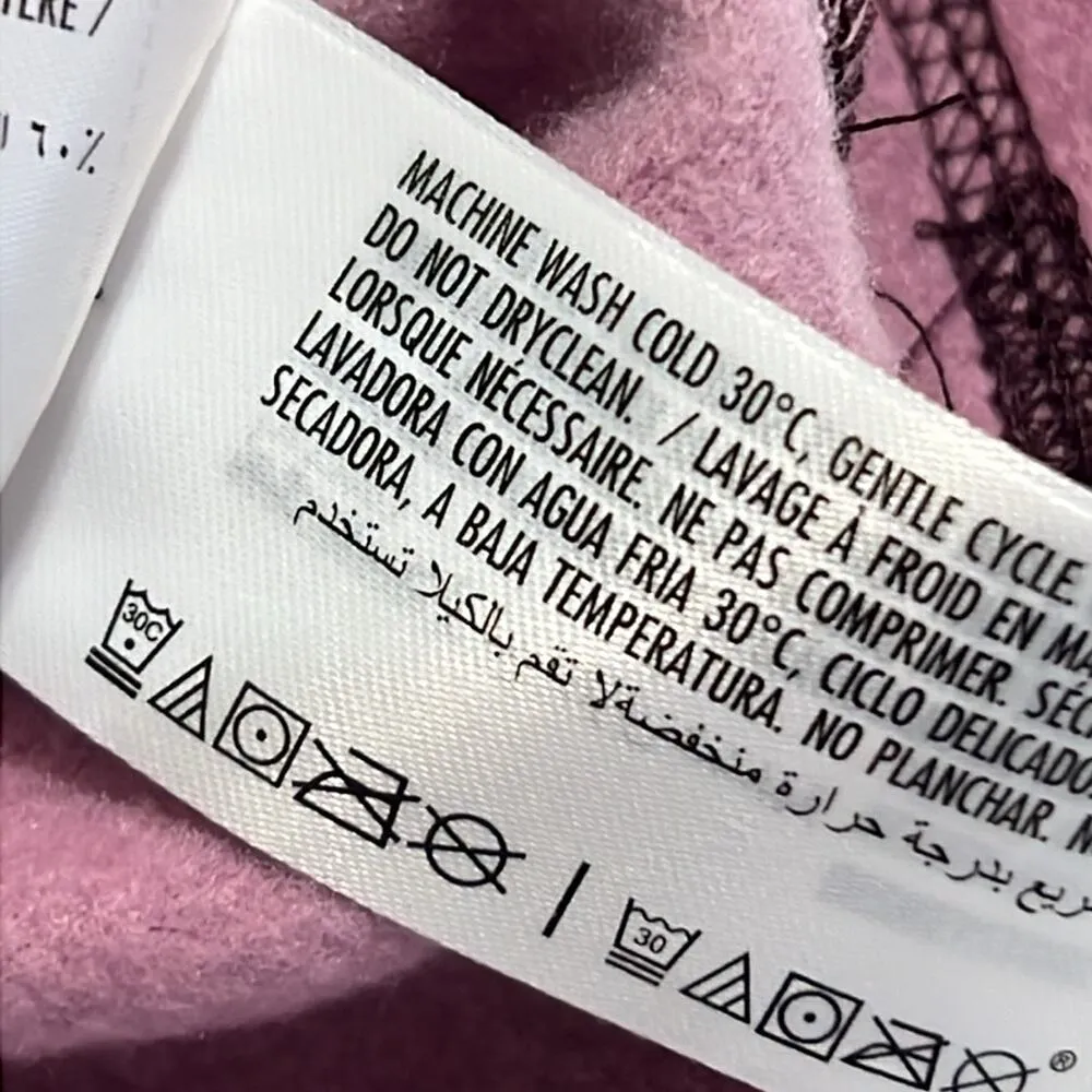 Disney size large pullover The One and Only Mickey Mouse crop top sweatshirt NWT - Image 8