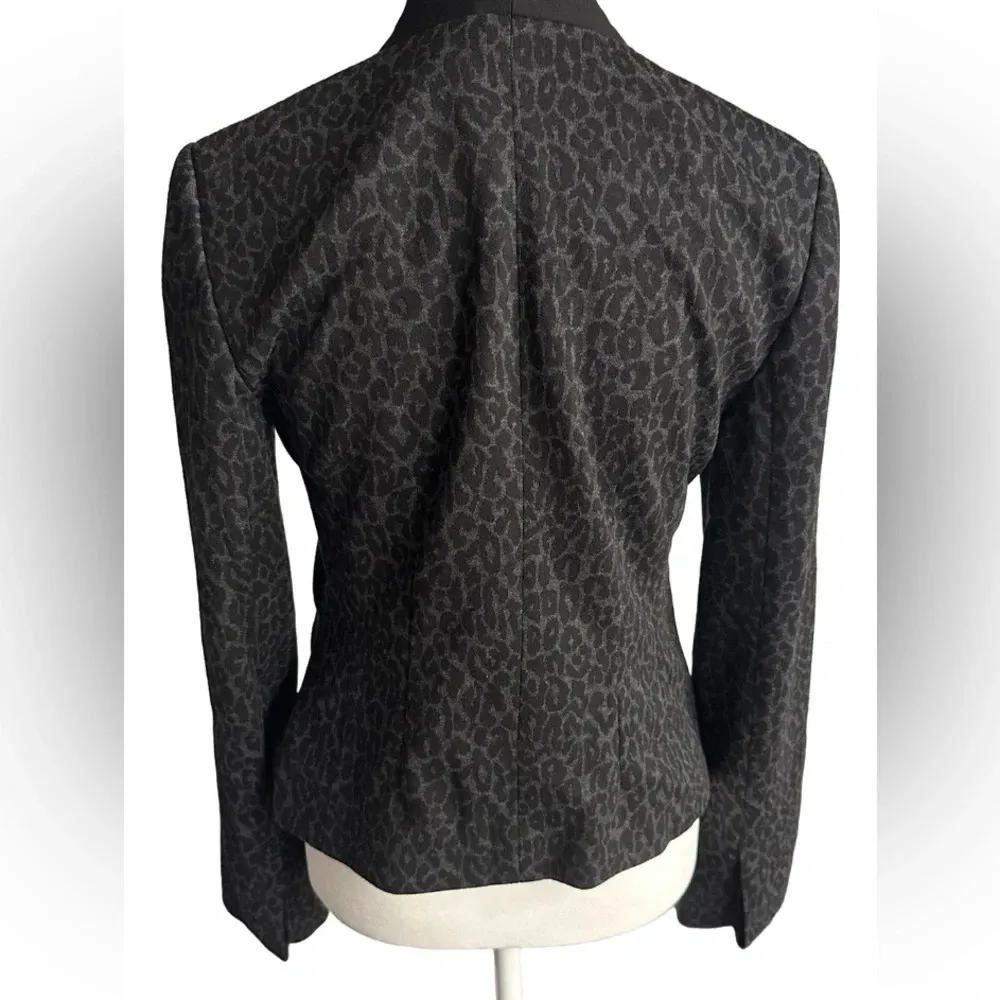 Ann Taylor Loft Animal Print Blazer Size 0 - Image 2