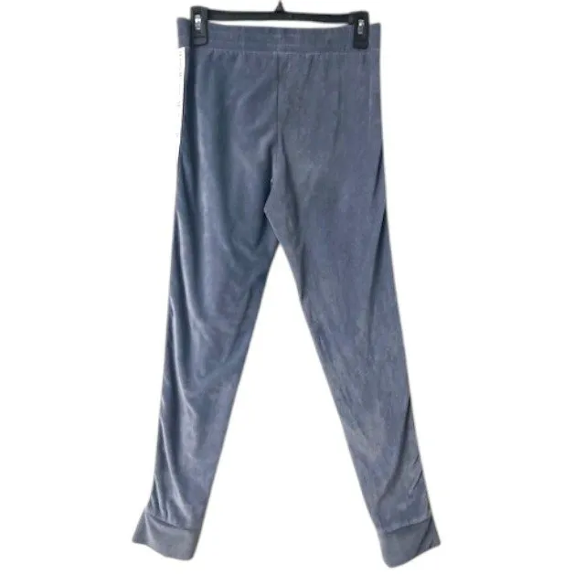 Hurley L Blue Corduroy Jogger Pants Lounge Streetwear Soft Cozy Athleisure Chic‎ - Image 2
