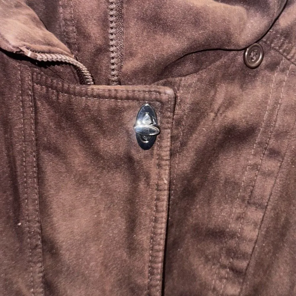 St John's Bay Brown Jacket Coat - Image 2