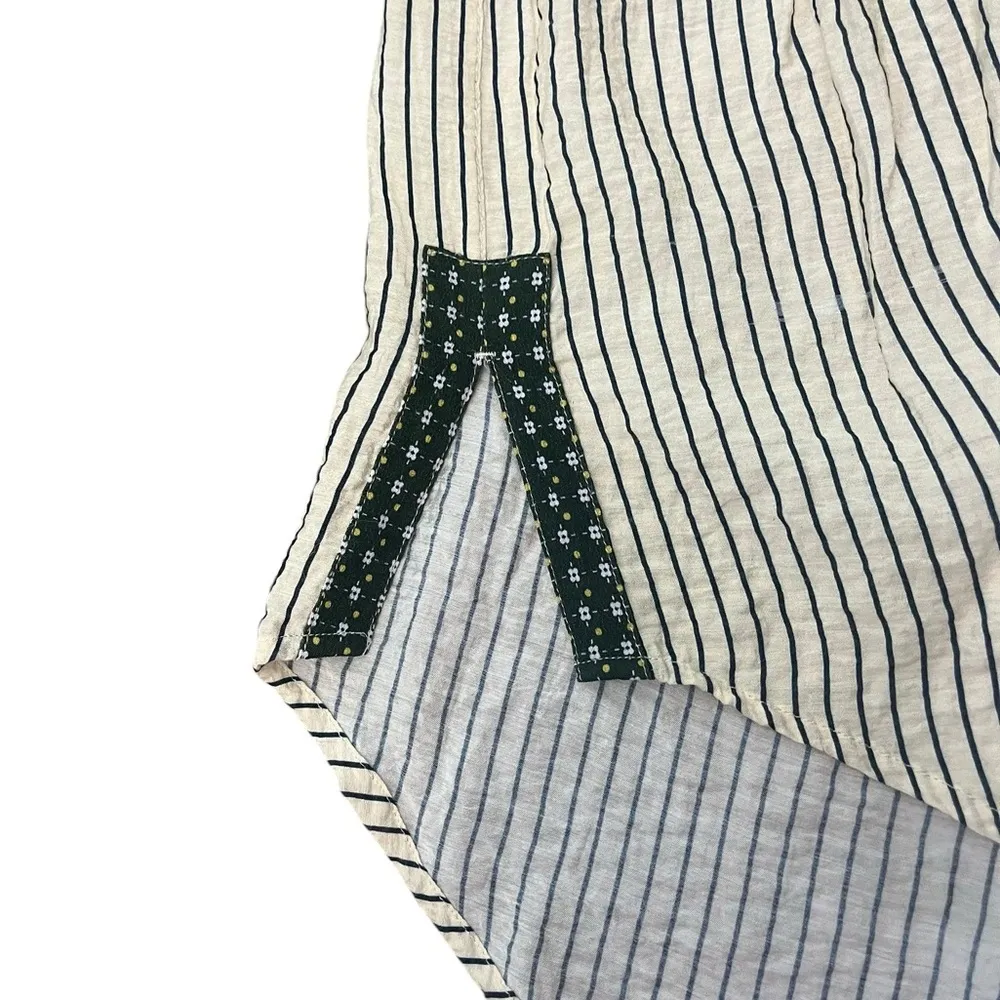 John Mark Striped and‎ Paisley Button-Up Shirt size Large - Image 3