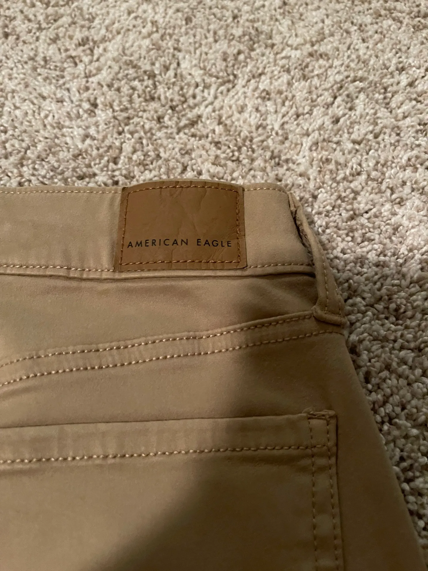 American Eagle Kaki Skinny Pants - Image 5