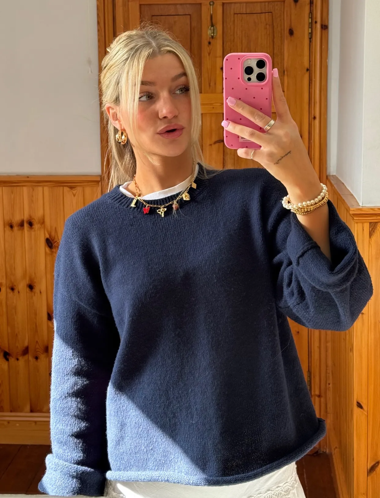 Navy Sweater Set  - Image 3