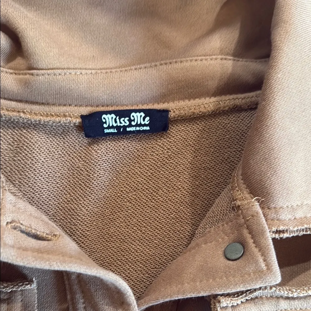 Miss Me Quilted Green and Brown Jacket - Image 8