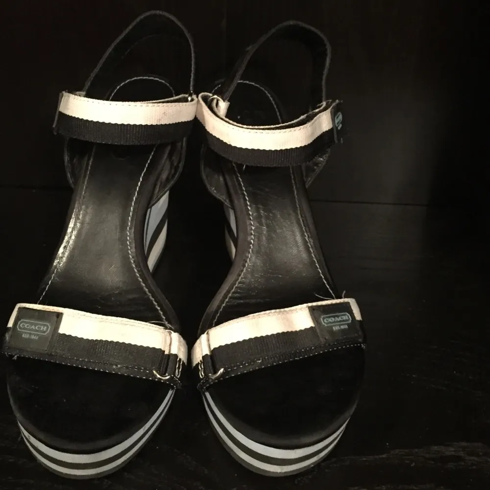 Coach Wedge Sandals - Image 2