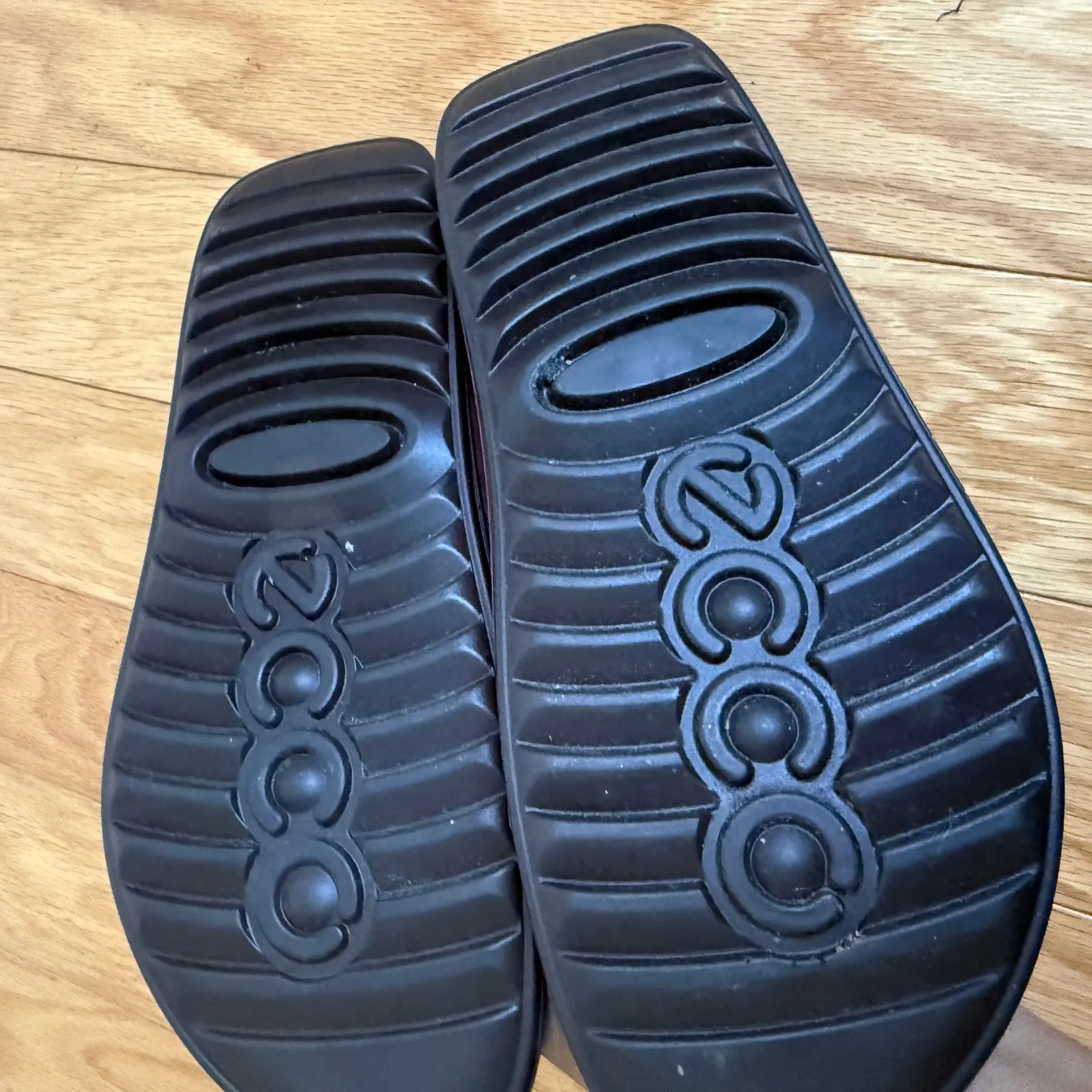 Ecco‎ Fluidform Womens Sandals Strappy Walking Comfort Slides Burgundy EU 38 - Image 4