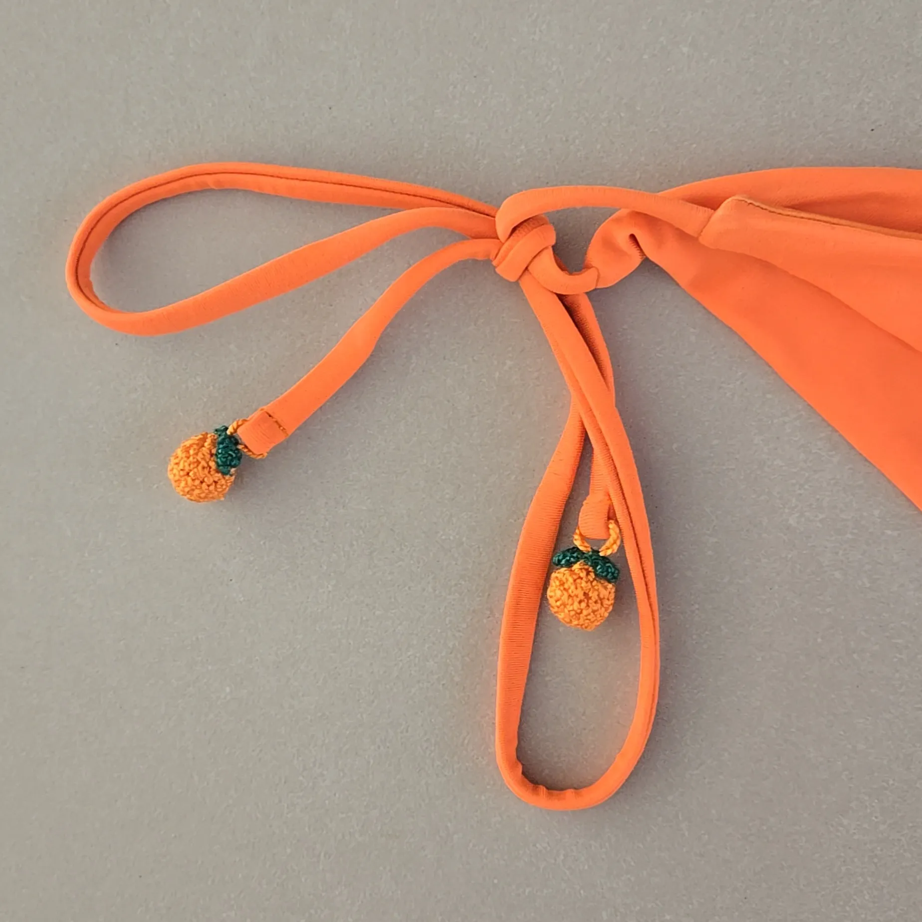 NWT! Agua Bendita Tammy Vita Solid Orange Set Size L - Image 8