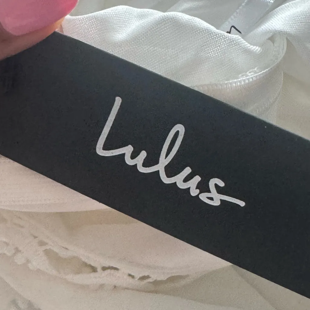 Lulu's White Halter Mini Dress - Image 5