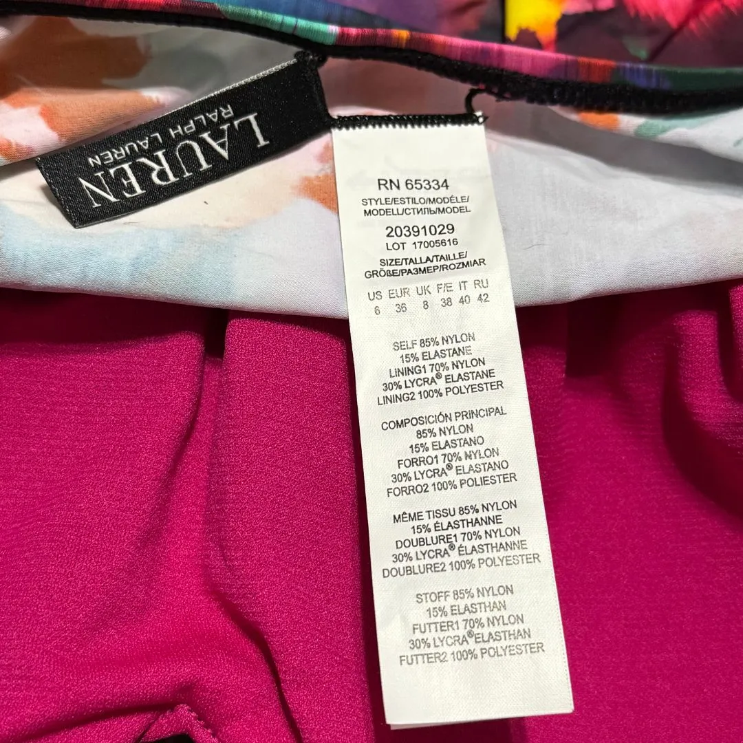 LAUREN RALPH LAUREN Jungle Paradise Tankini Swim Top Hipster Bottom Set NWT 6 4 - Image 11