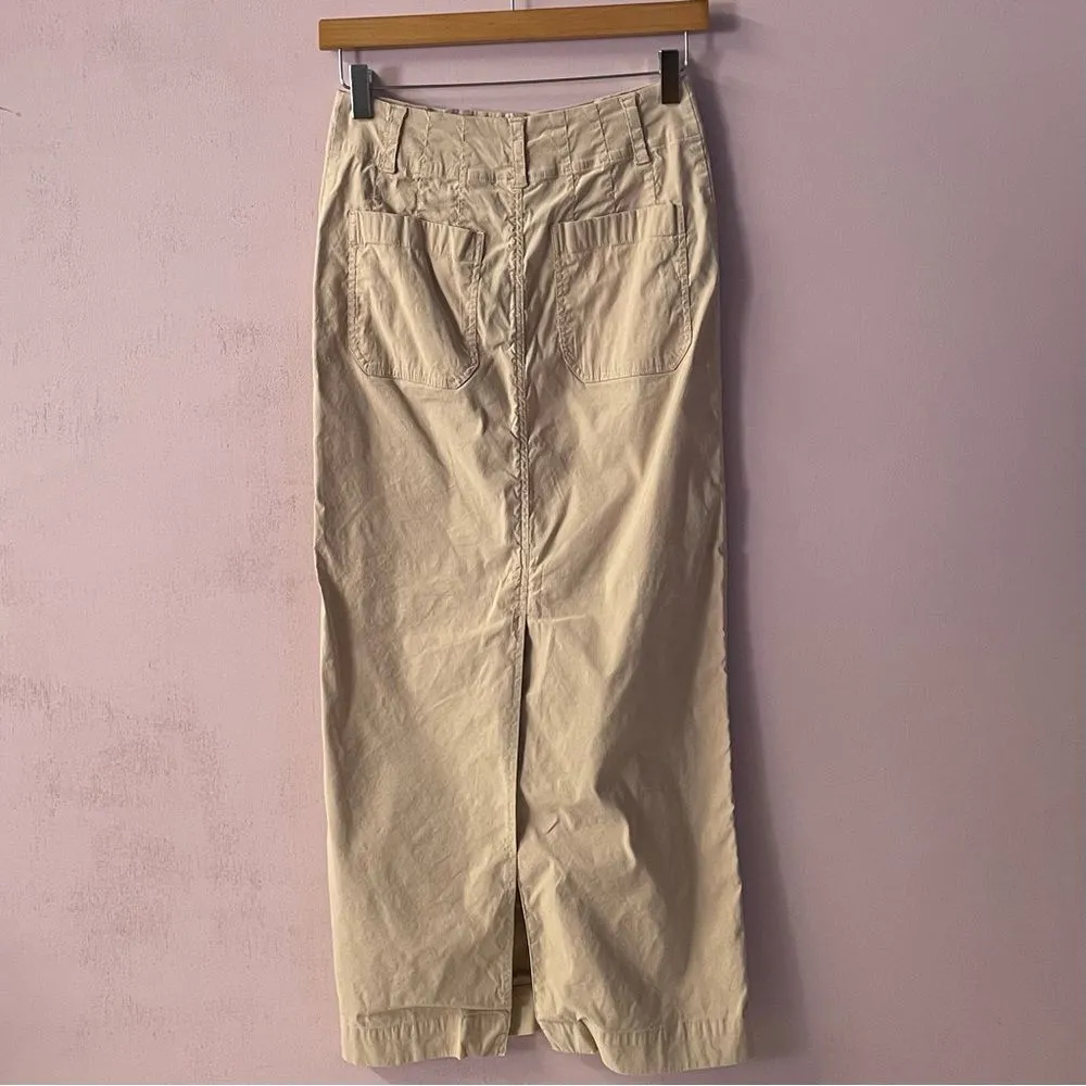 Anthropologie Maeve The Colette Tan/Khaki Maxi Skirt Size XS EUC - Image 10