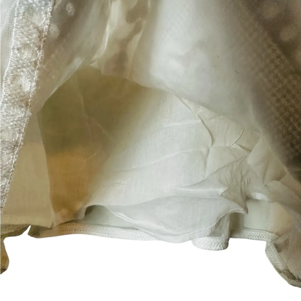 Soft Surroundings White Cami Top Fairy Coquette Whimsy Boho Romantic Size 1X - Image 9