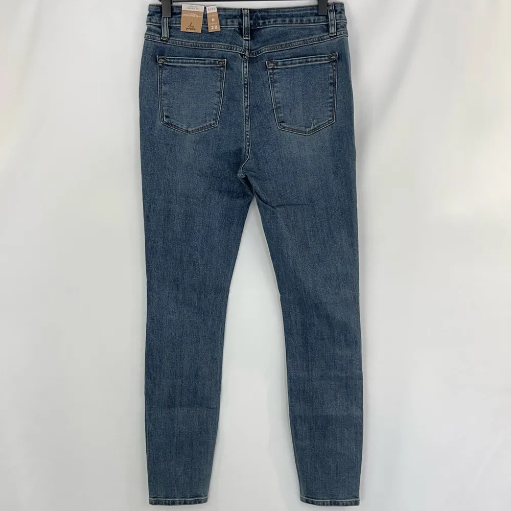 New  Sienna Skinny Jeans Stretch Denim True Blue Size 6 - Image 8