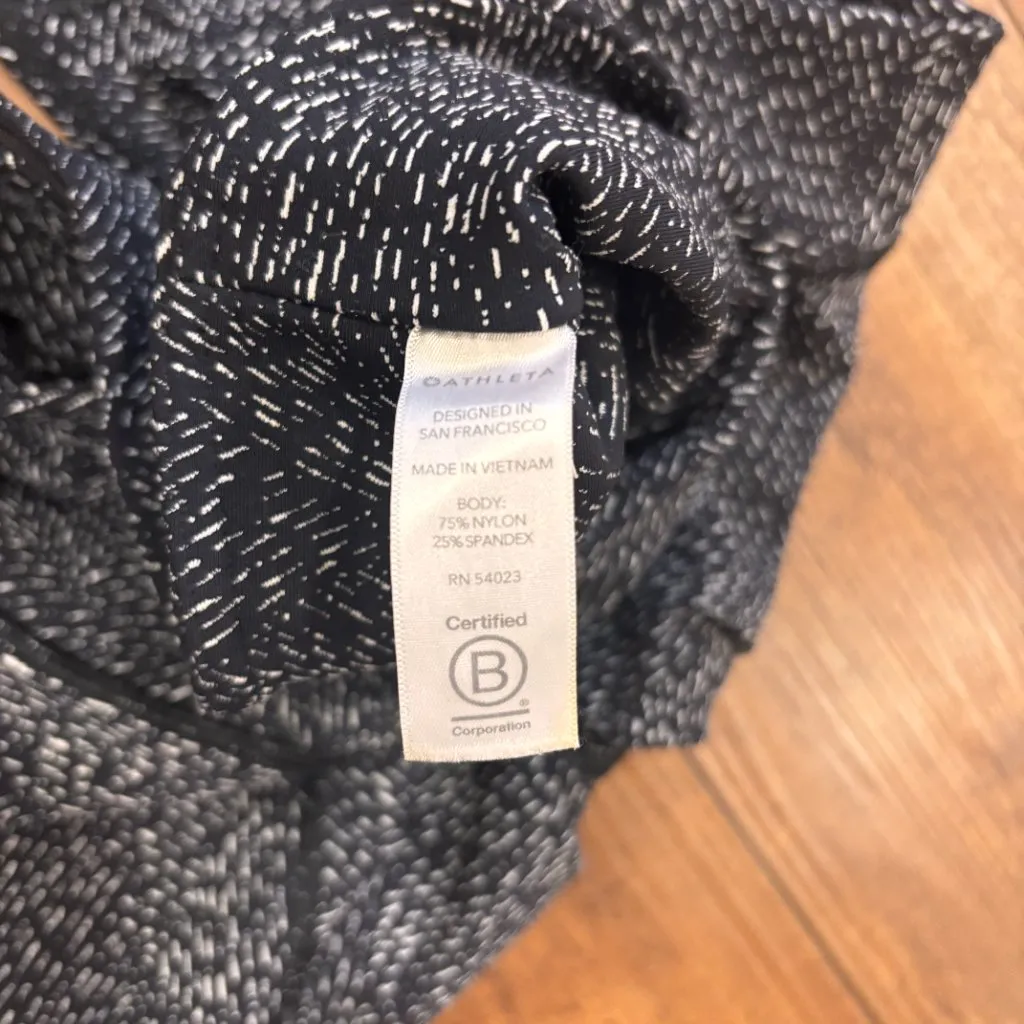 Athleta Salutation Stash Pocket Tight Womens XS Rainwater High Rise Yoga Legging - Image 4