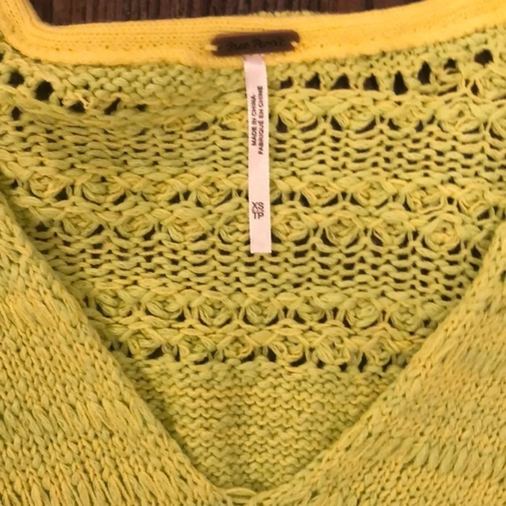 NWT Free People Hot Tropics Knit Weave Sweater - Image 5