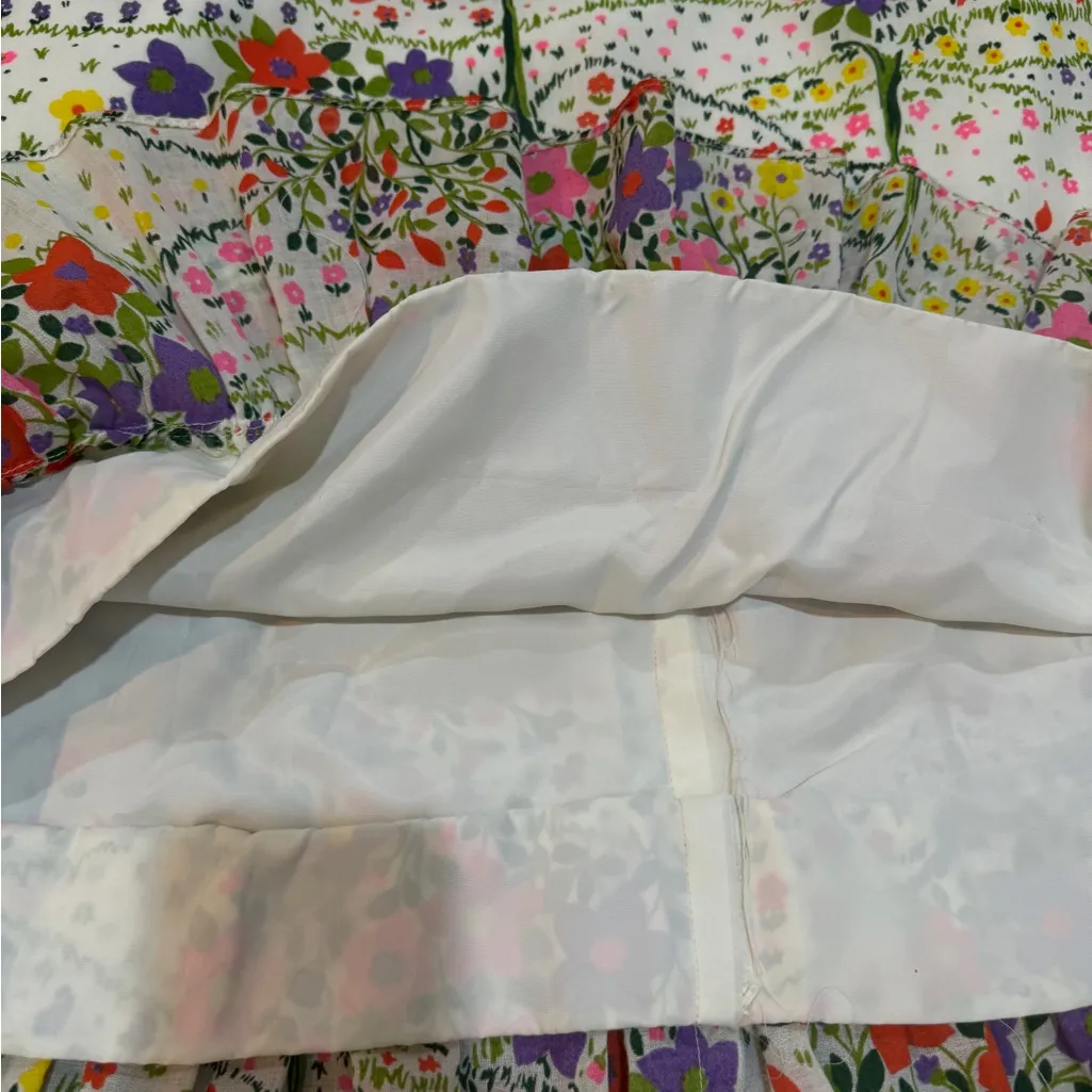 Vintage Brides World Designer Collection Floral Cottagecore Prairie Dress Red Size undefined - Image 10