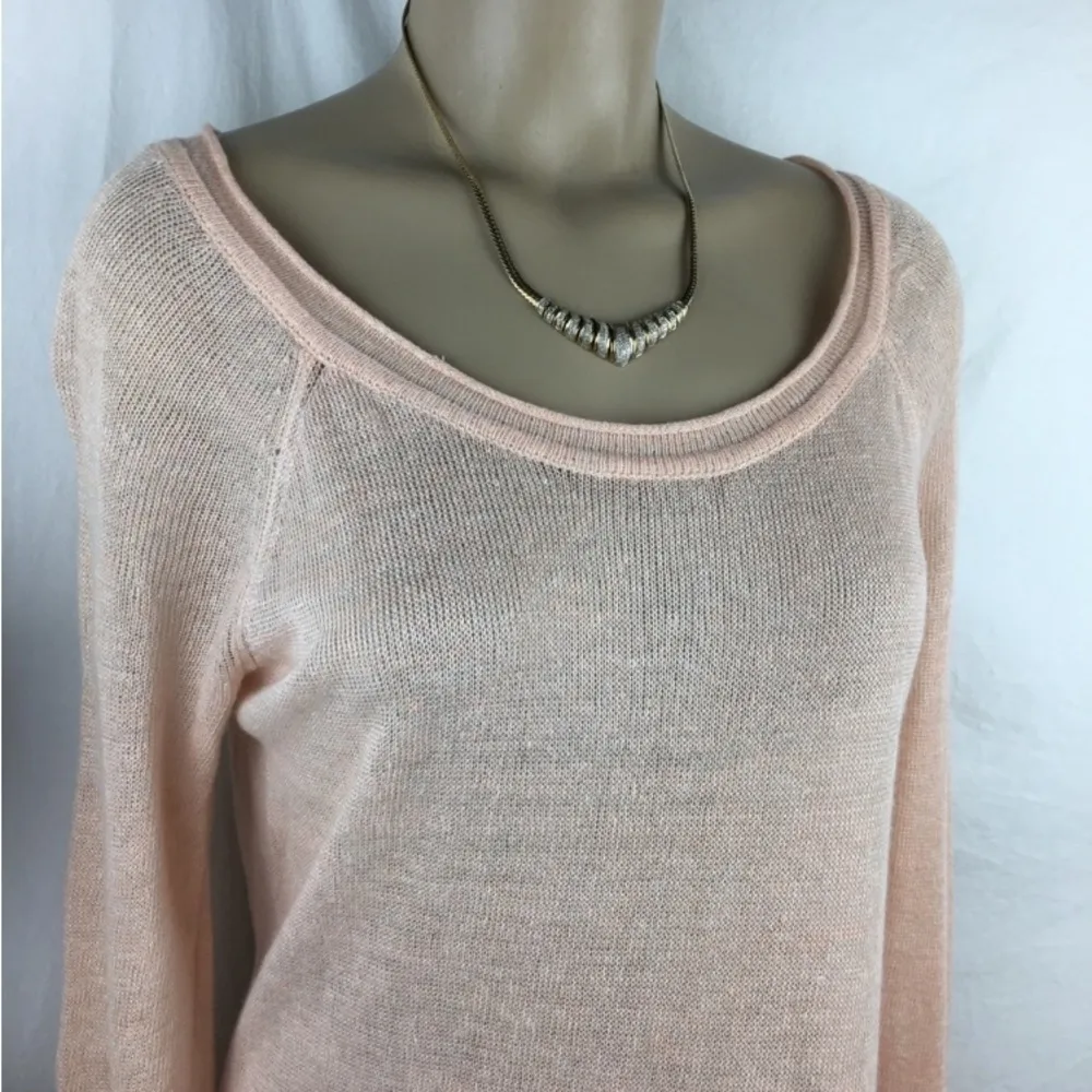 100% Linen Long Bell Sleeve Dress From Urban Outfitters M - Image 3